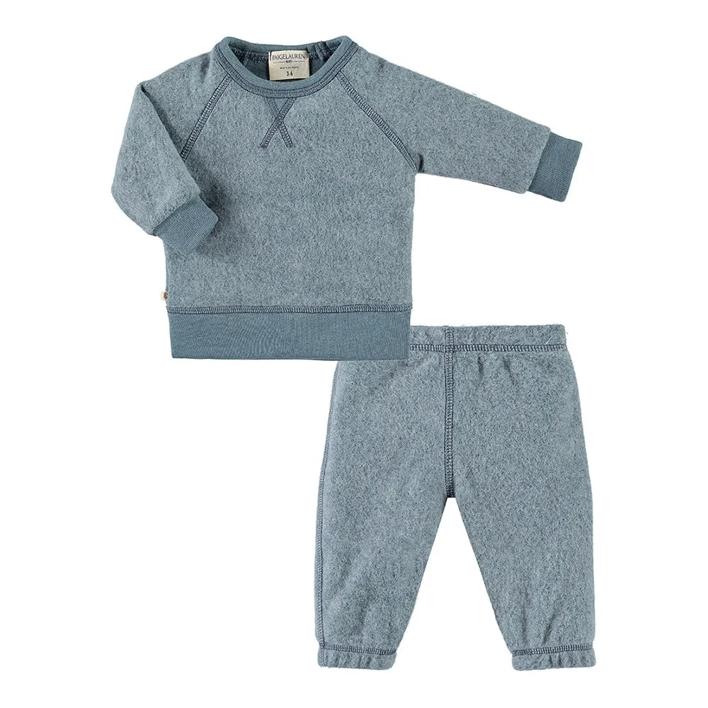 Kid Fleece Sweatshirt and Sweatpant