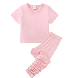 Kids Tales Slim Fit Loungewear - Pink