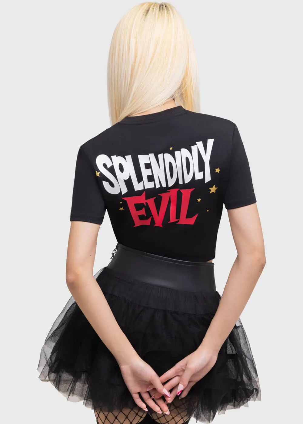 Killstar x Powerpuff Girls Splendidly Evil Baby T-Shirt Black
