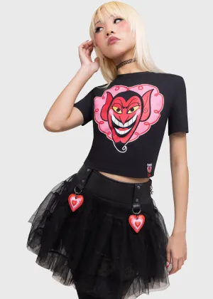 Killstar x Powerpuff Girls Splendidly Evil Baby T-Shirt Black