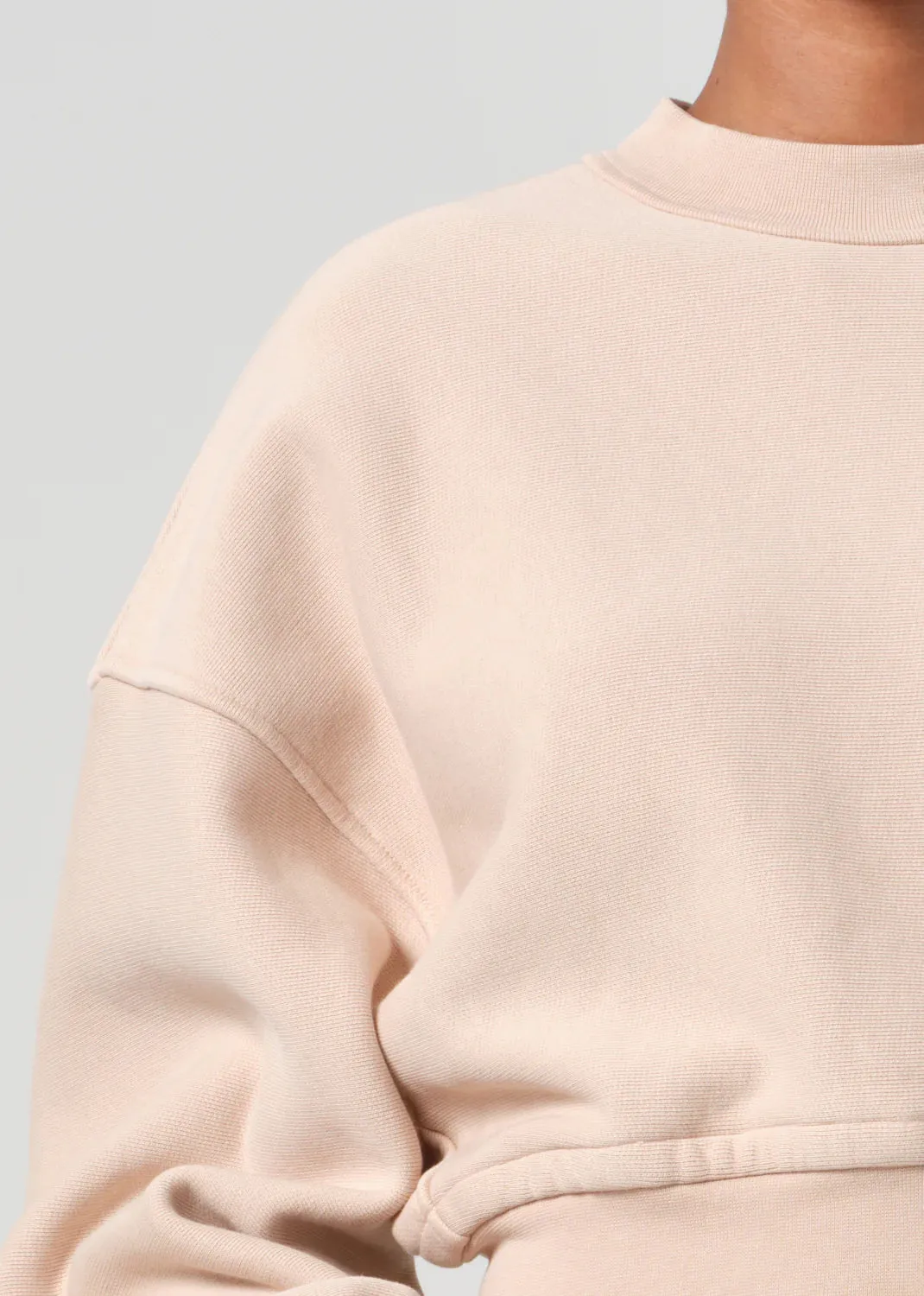 Kit Shrunken Crewneck Sweatshirt