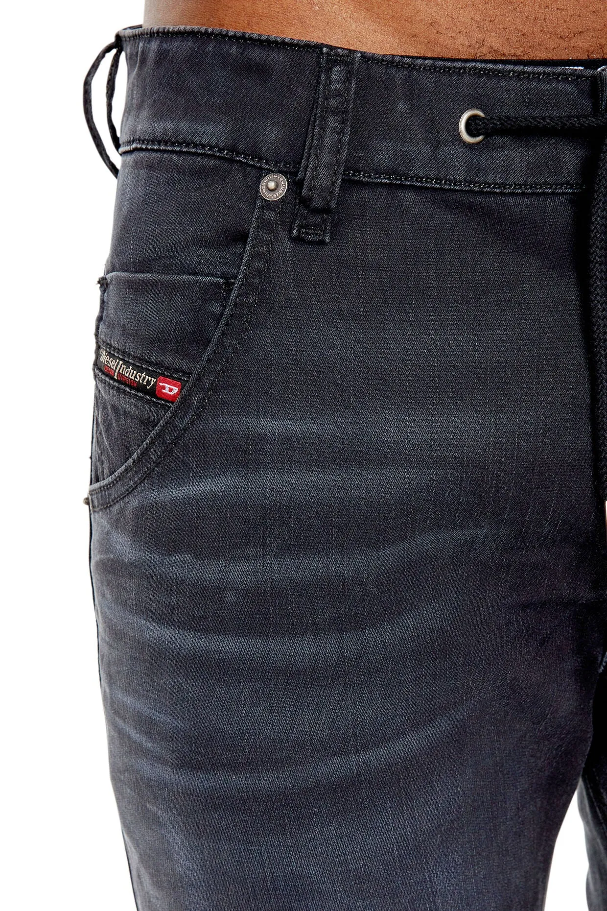 Krooley Joggjeans 068CQ Tapered Black/Dark Grey