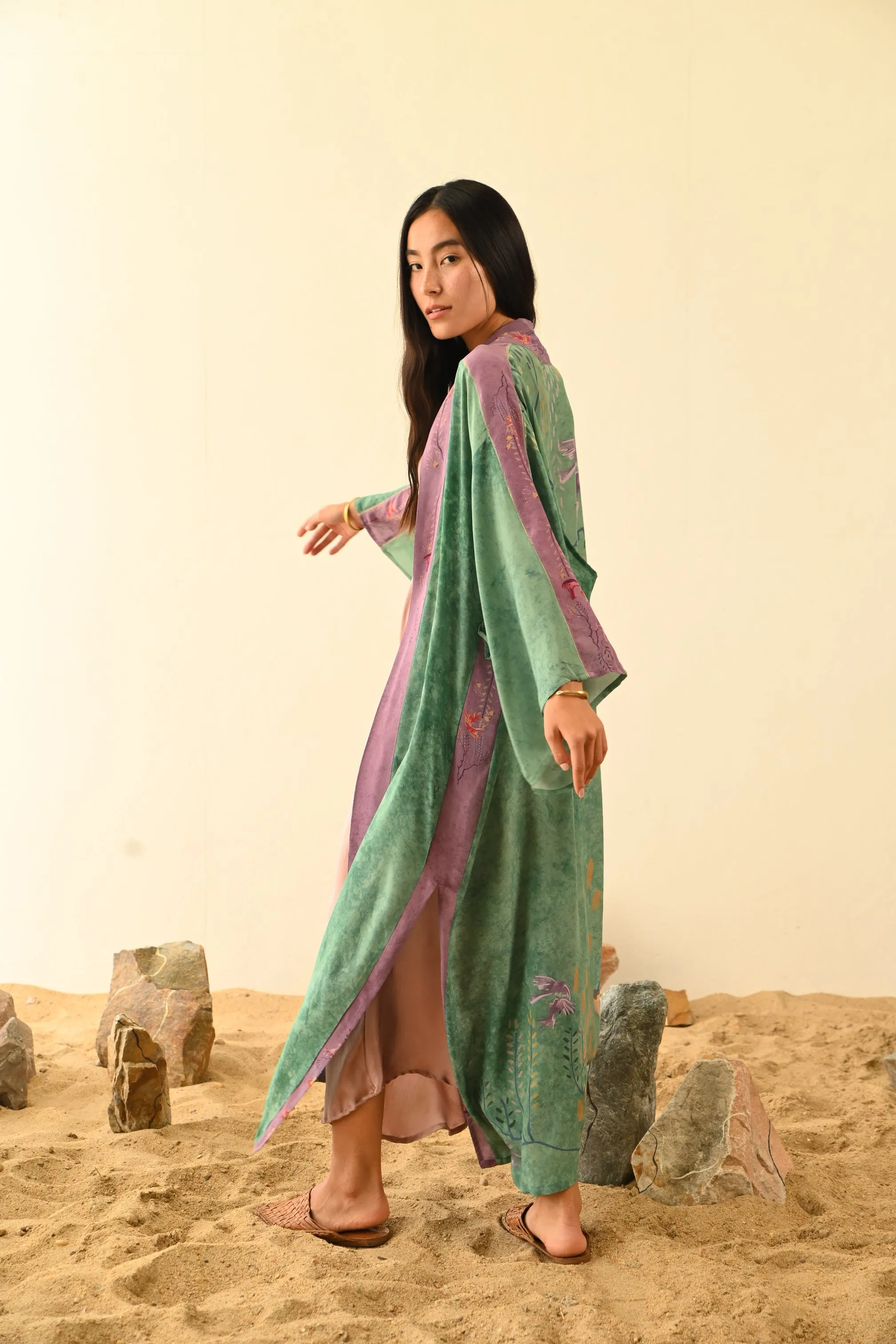 Kurakami Kimono // Amazonite