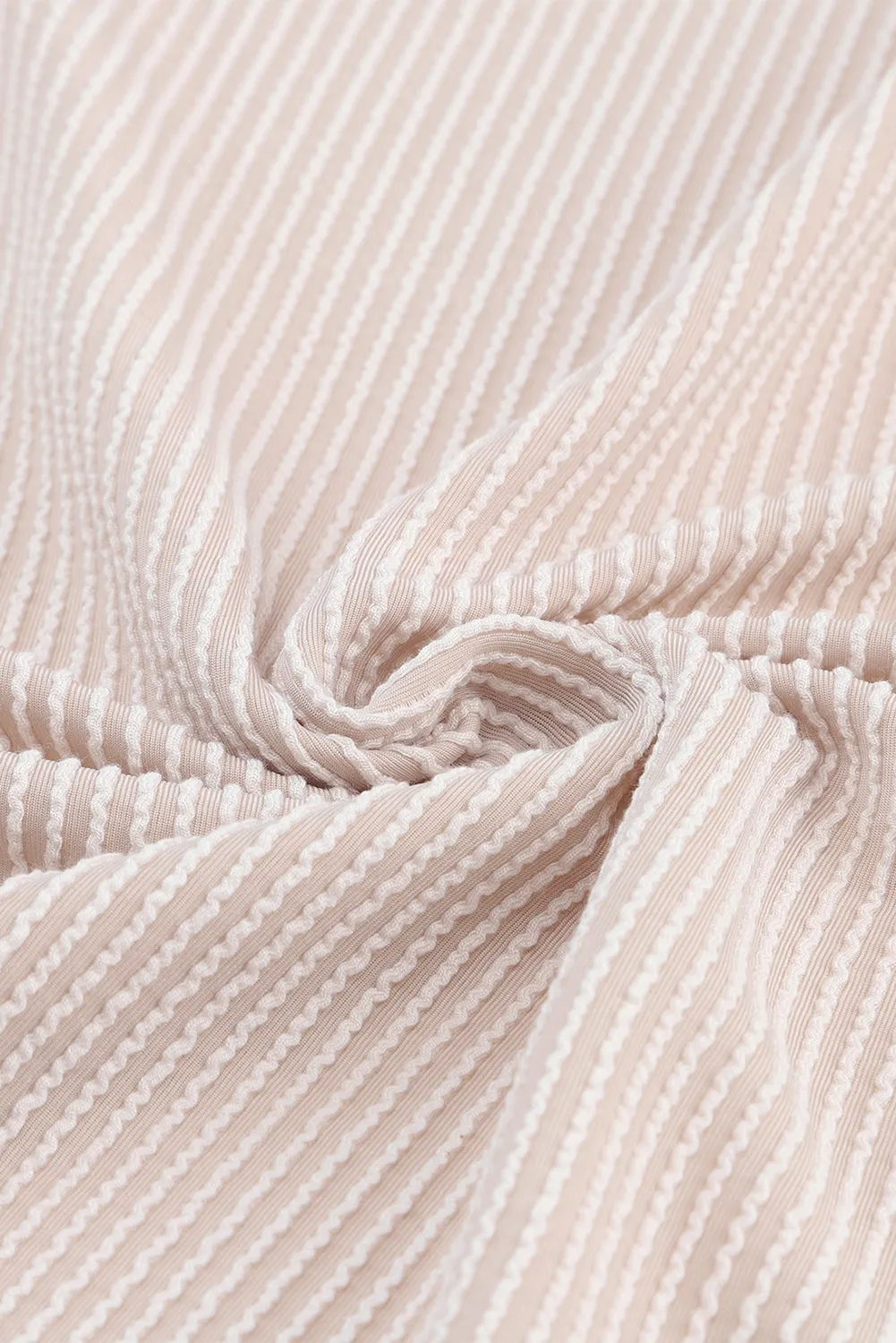 Lace Trim Ribbed Oversize Kimono