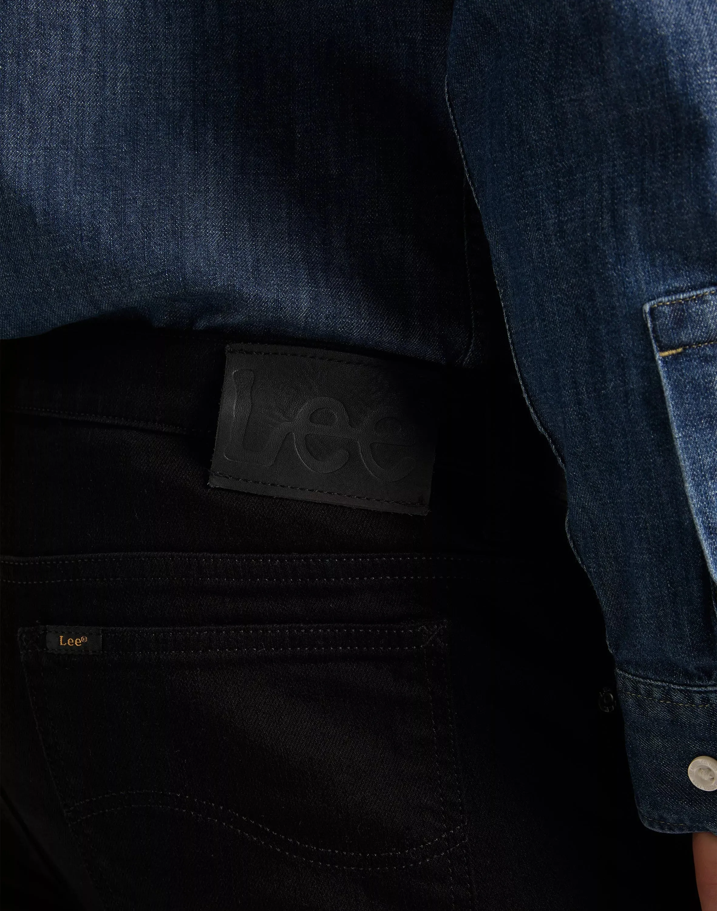 Lee Jeans Daren Straight Fit Jean In Black
