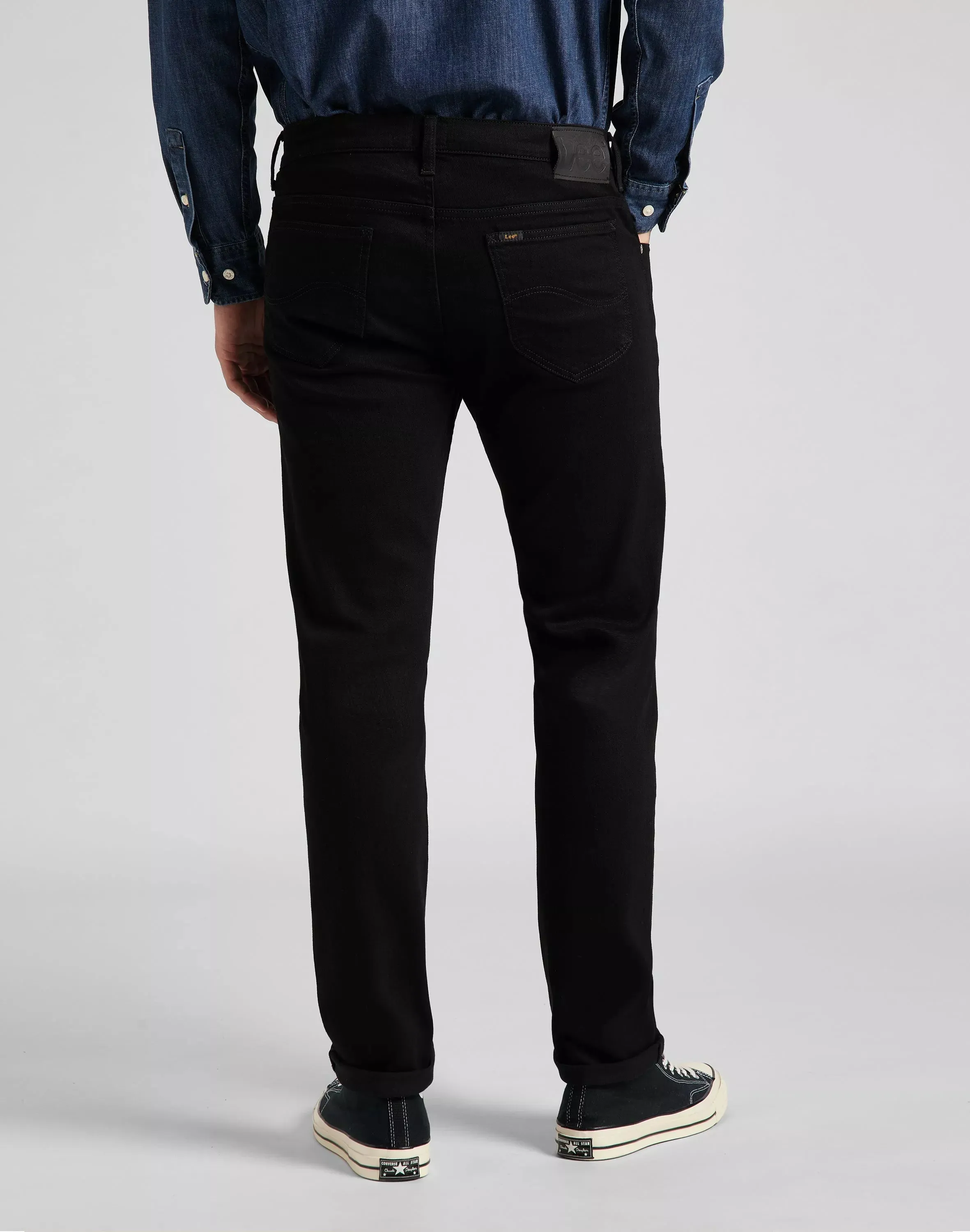 Lee Jeans Daren Straight Fit Jean In Black