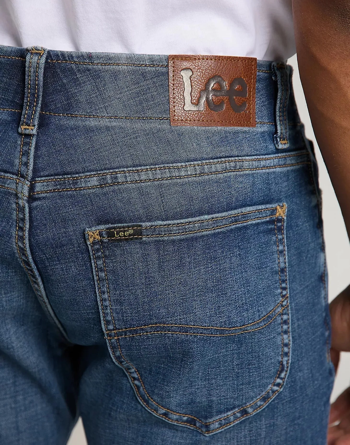 Lee Jeans MVP King Slim Fit Jean In Mid Wash