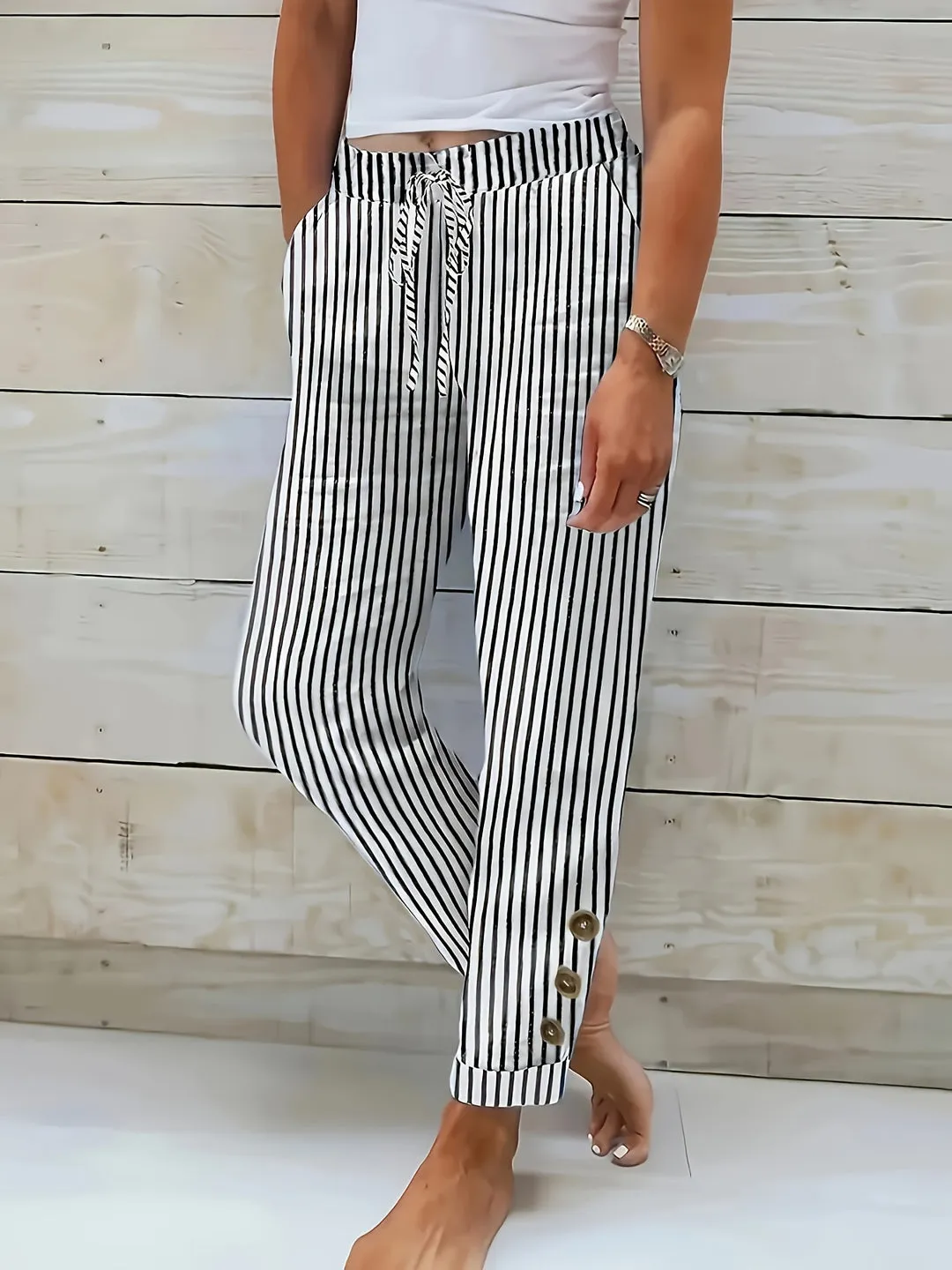 Lena | Stretch Waist Trouser
