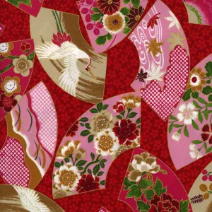 Leutenegger - Oriental Elegance â€“ Red & Pink Fans