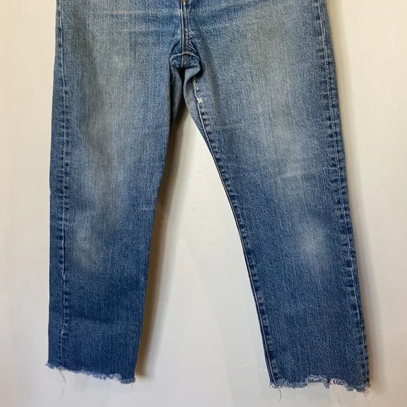 Levi’s Wedgie Straight Button-Fly Jeans W30 L26