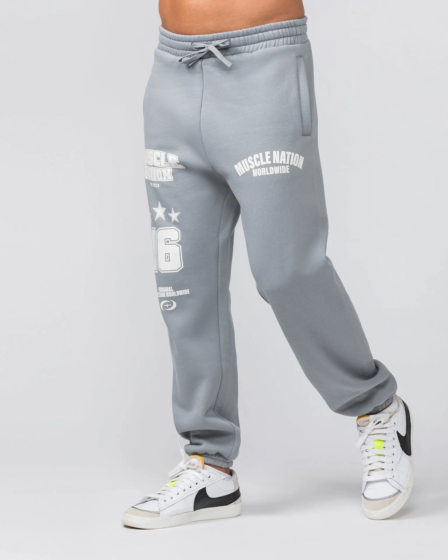Lifting Trackies - Jet Grey