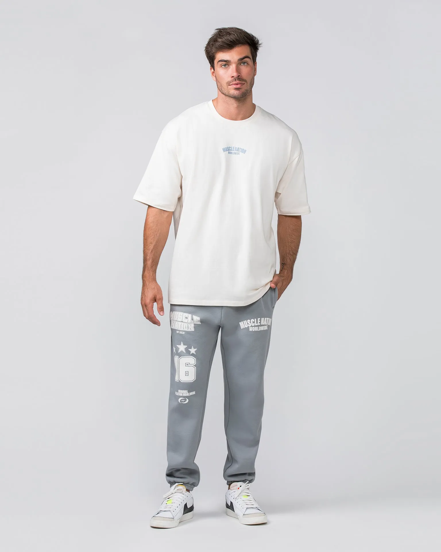 Lifting Trackies - Jet Grey