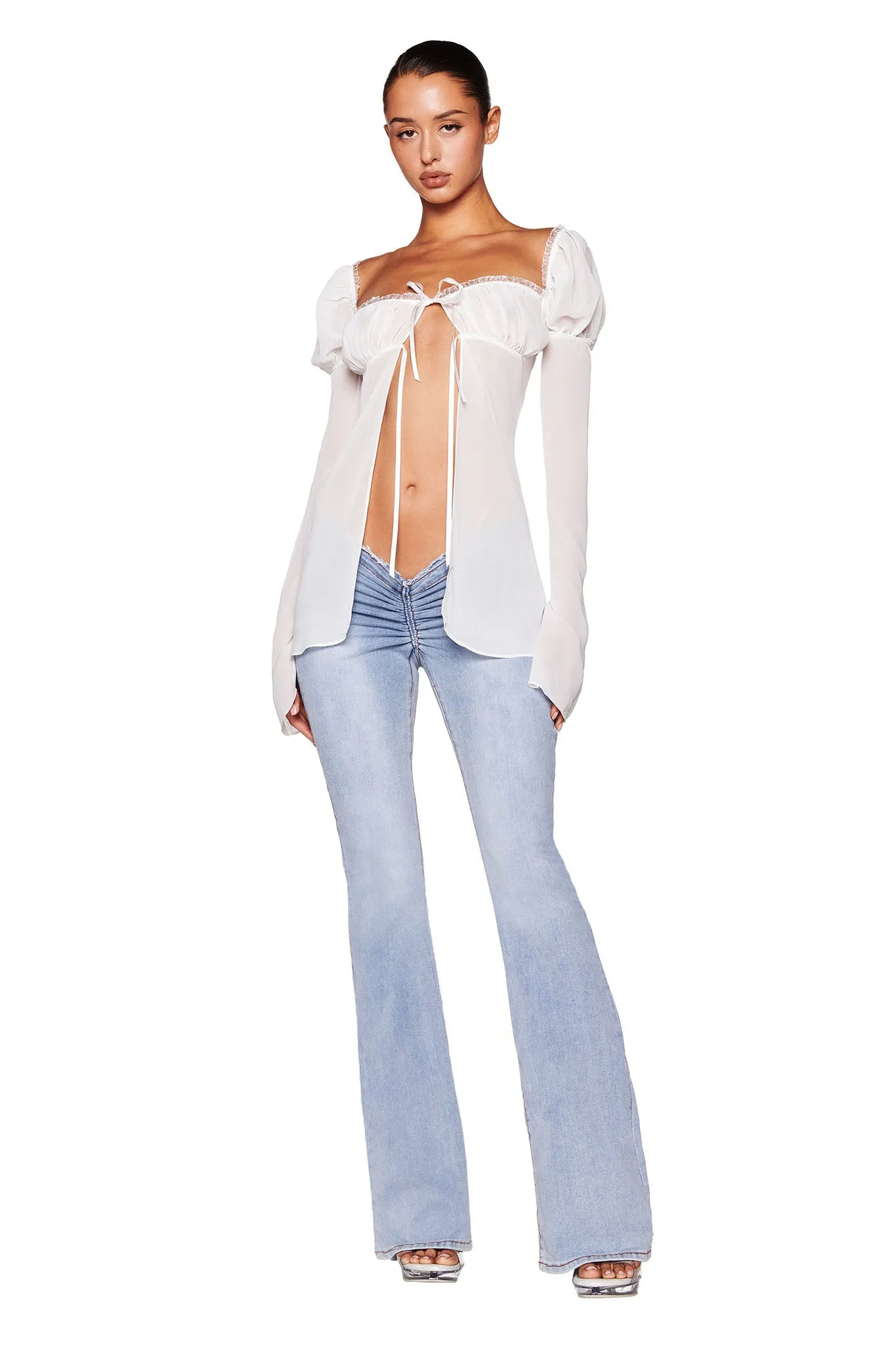 LINDSAY TOP - WHITE