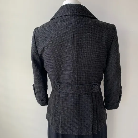 LOFT Ann Taylor Button Jacket 3/4 Length Sleeve