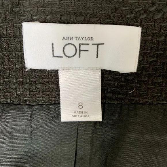 LOFT Ann Taylor Button Jacket 3/4 Length Sleeve