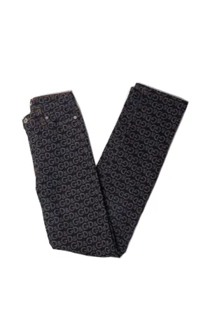 Logo Print Jeans