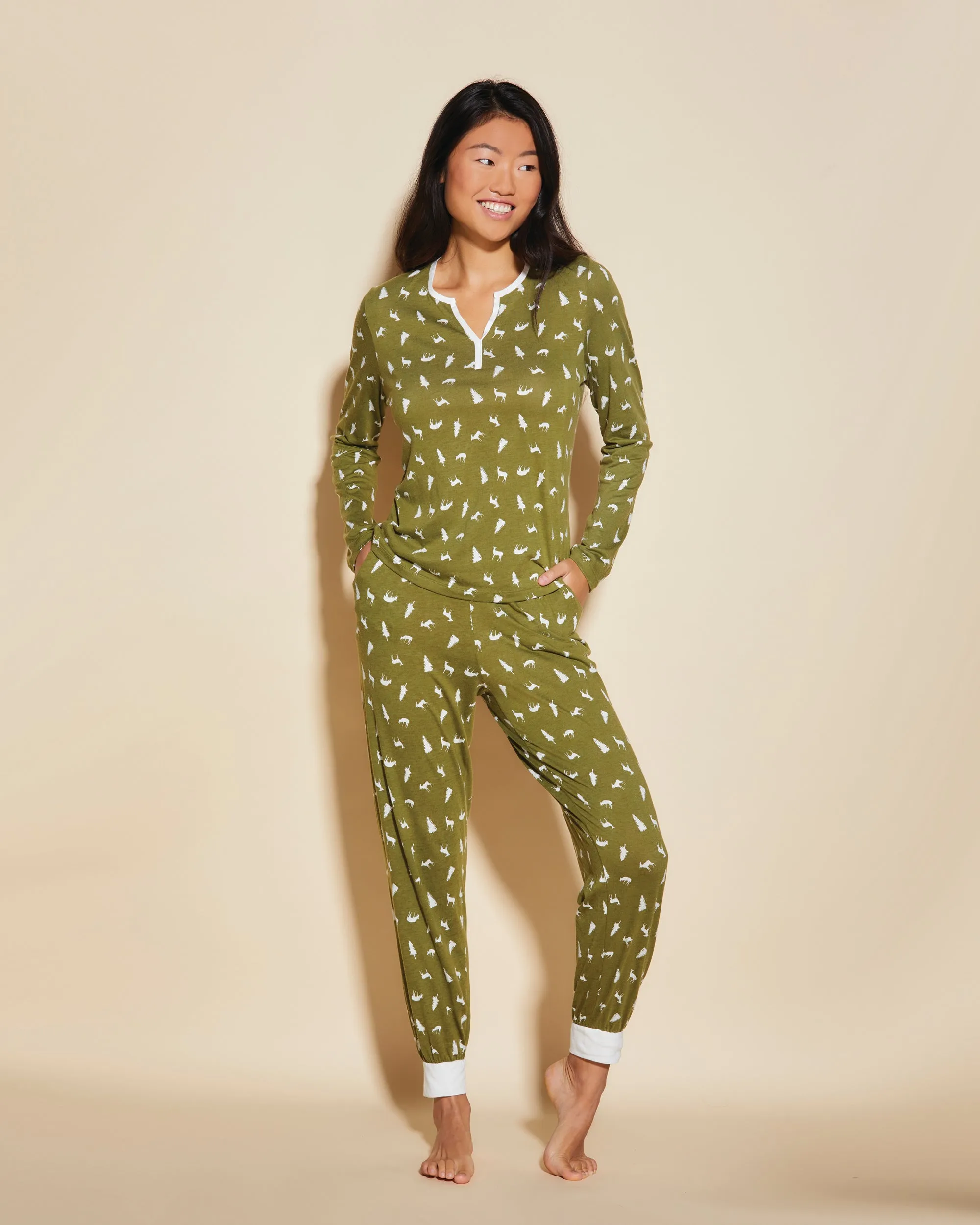 Long Sleeve Top And Jogger Set