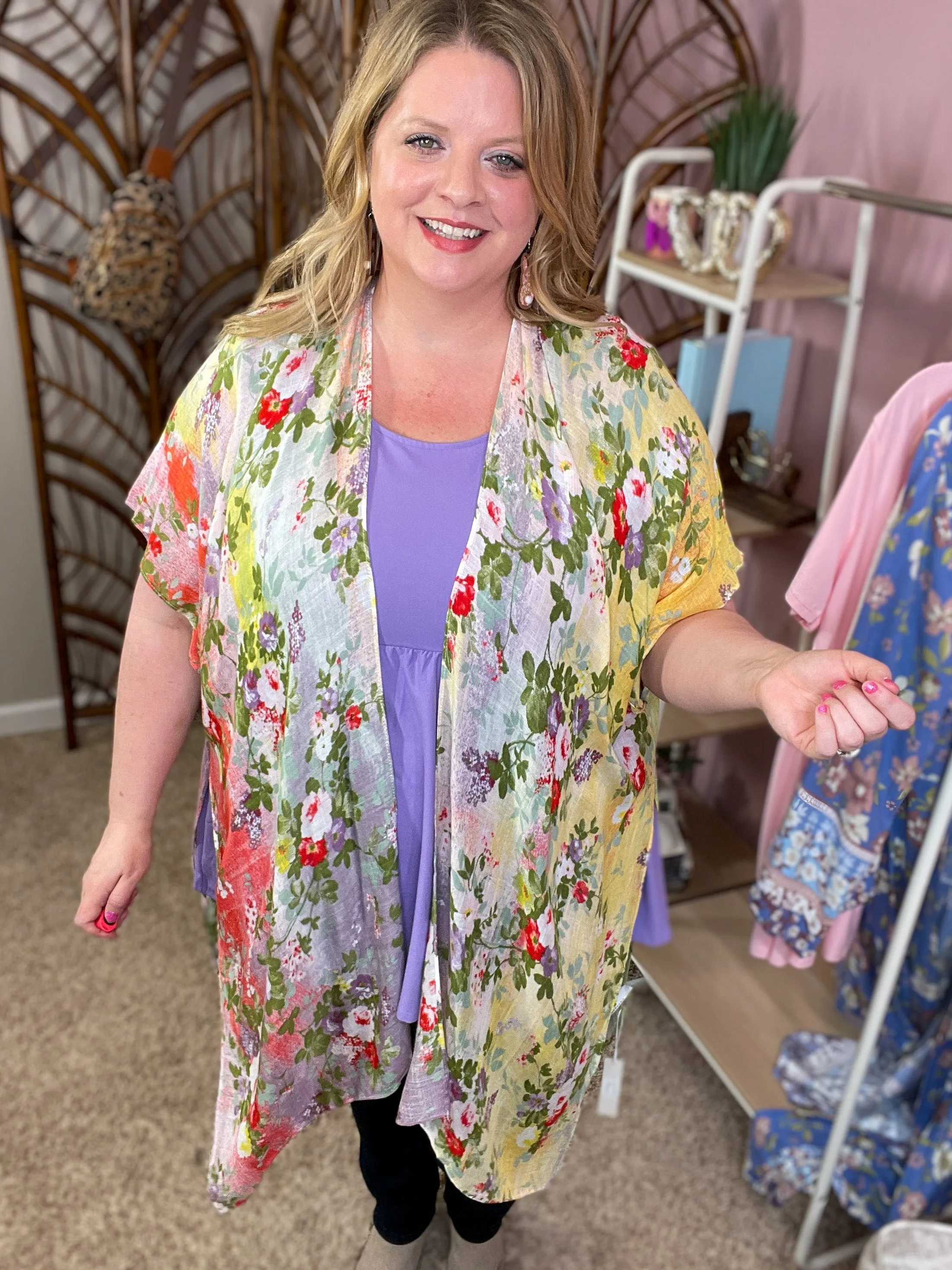Lovely Meadows Kimono