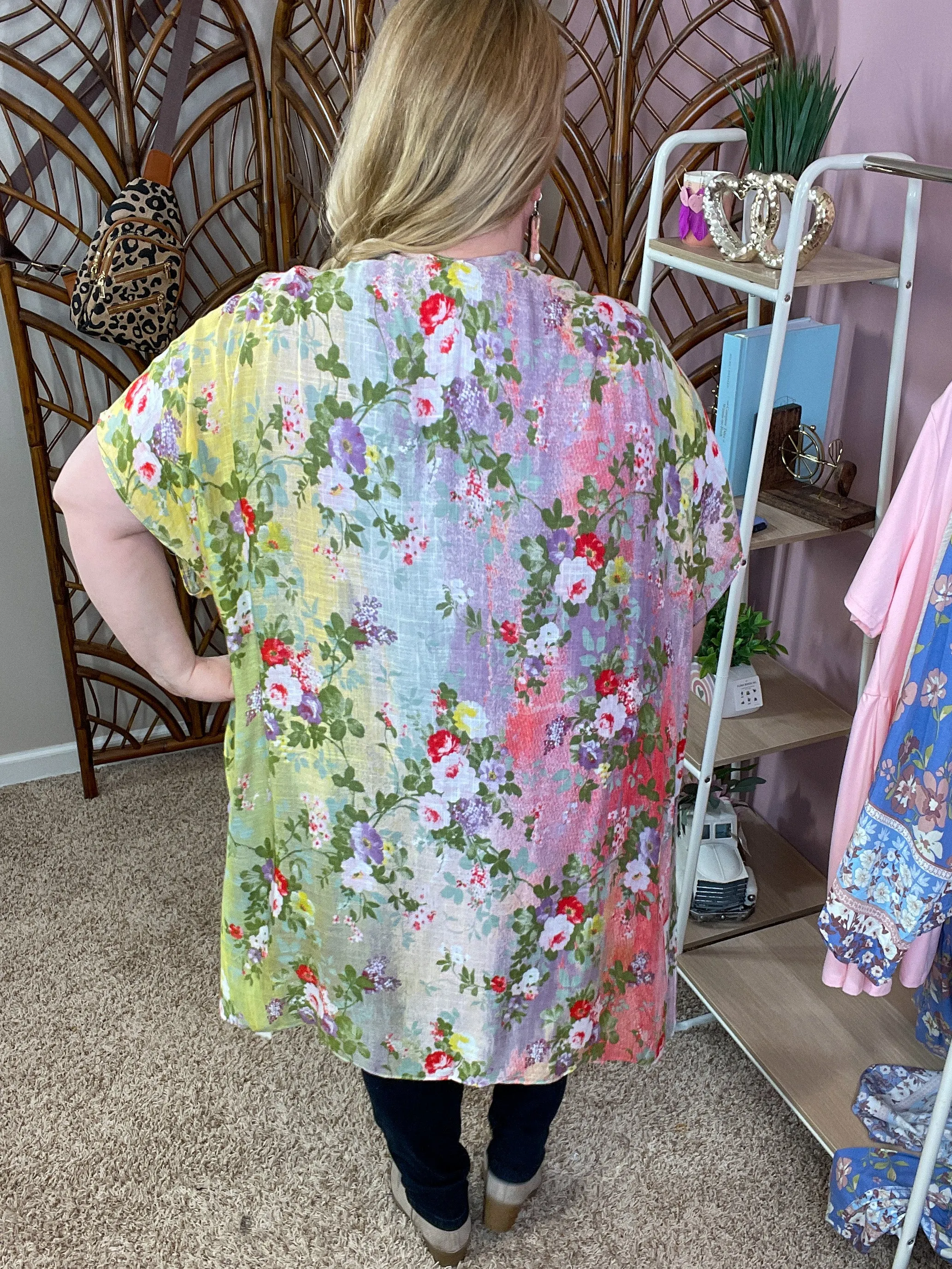 Lovely Meadows Kimono