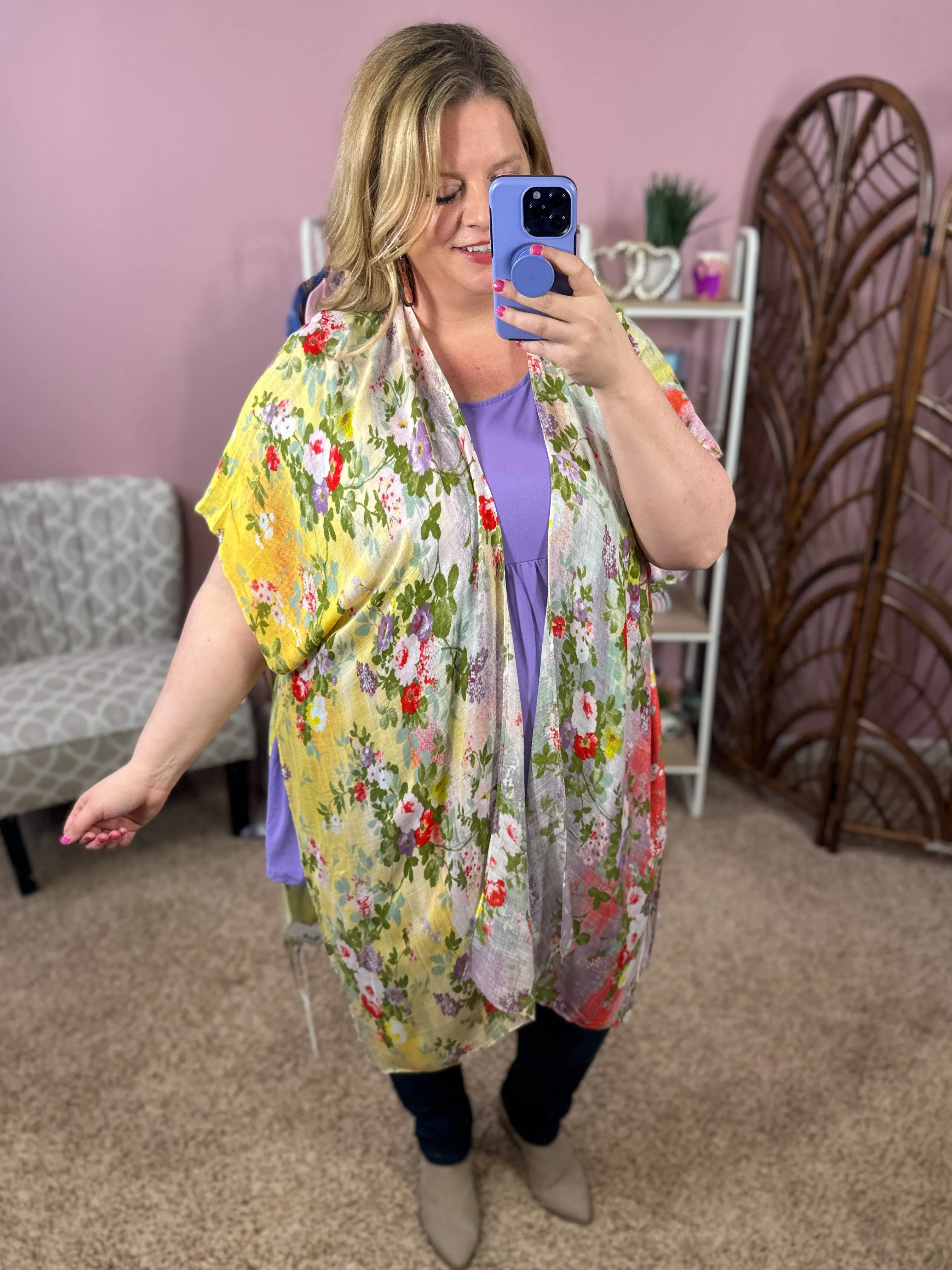 Lovely Meadows Kimono
