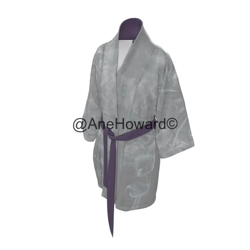 Luxe Kimono Dark Smoke