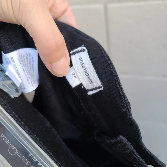 Madewell | Roadtripper Jeans in Bennett Black Size 26 Style G7392