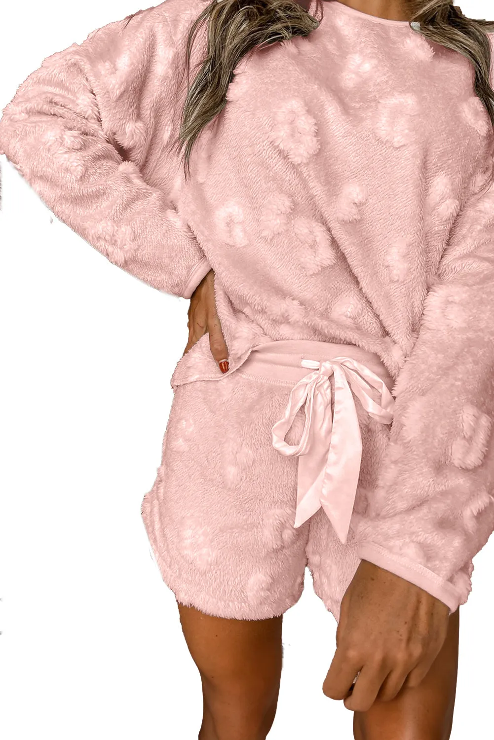 Maggie, Cheetah Two Piece Loungewear Set