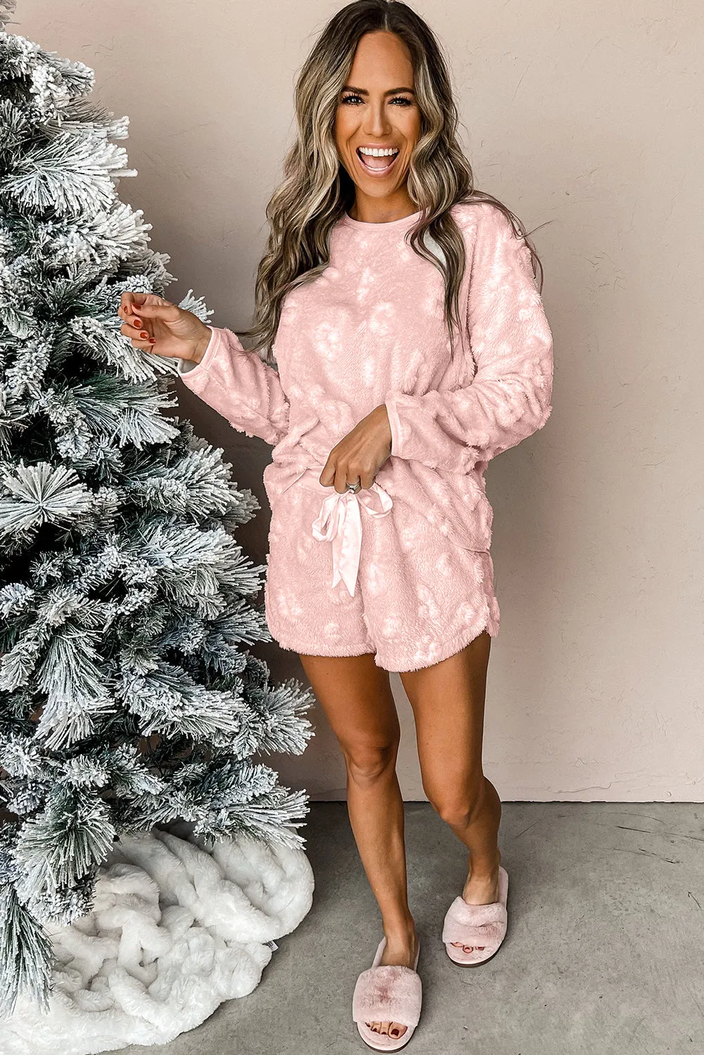 Maggie, Cheetah Two Piece Loungewear Set