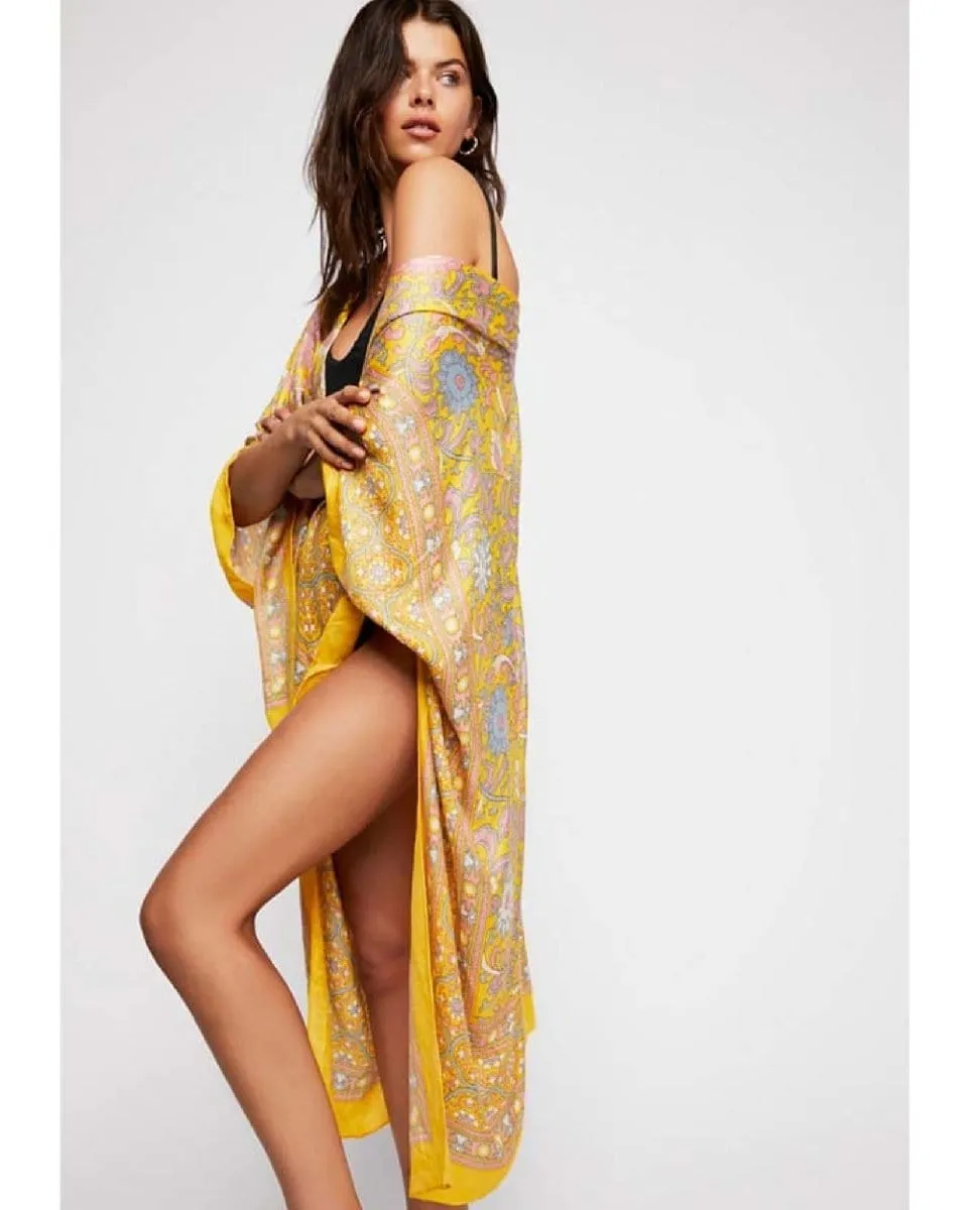 Magic Dance Kimono Mellow Yellow
