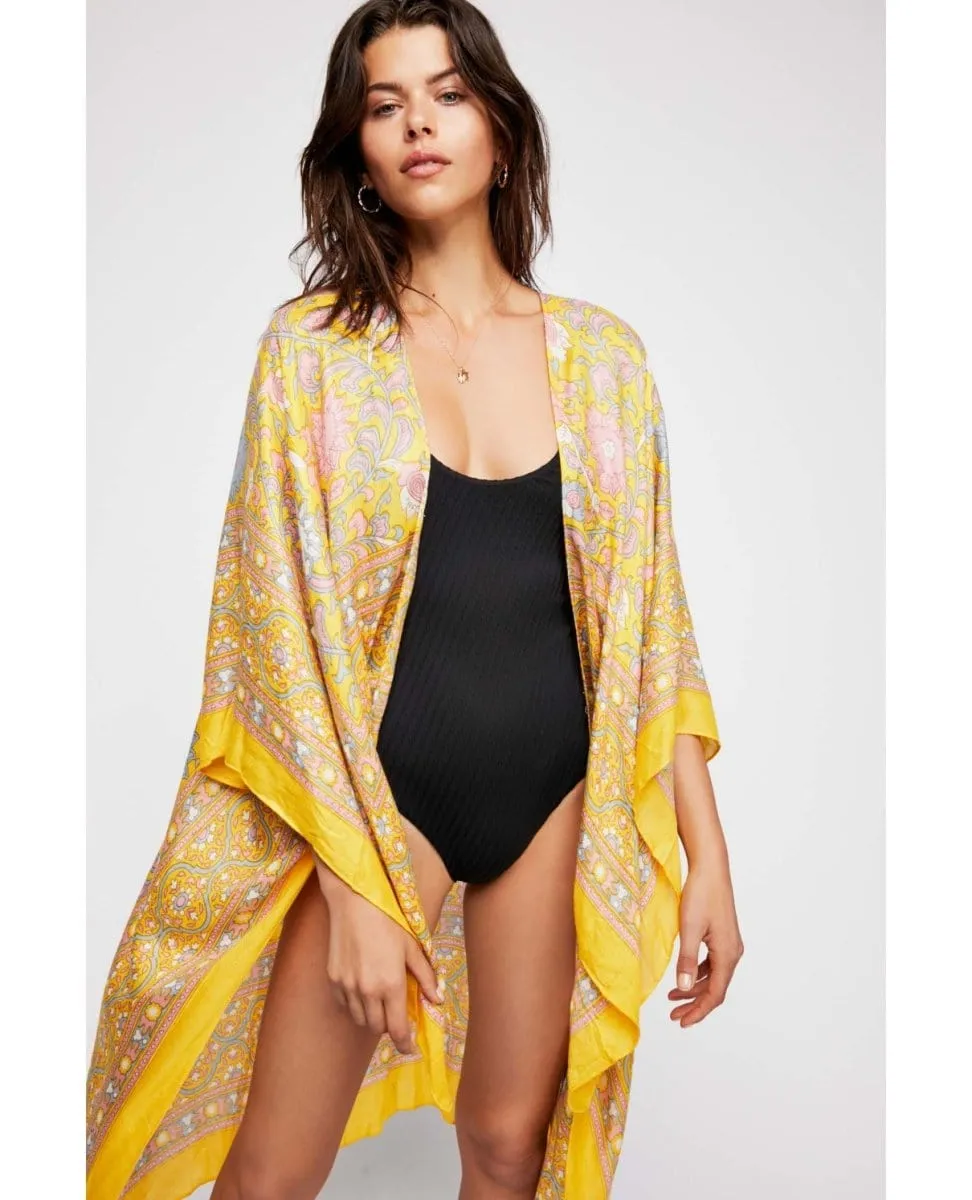 Magic Dance Kimono Mellow Yellow