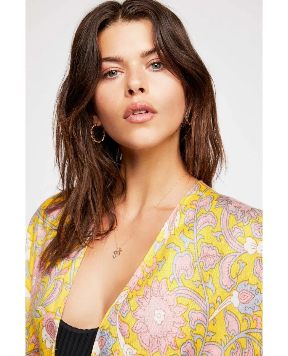 Magic Dance Kimono Mellow Yellow
