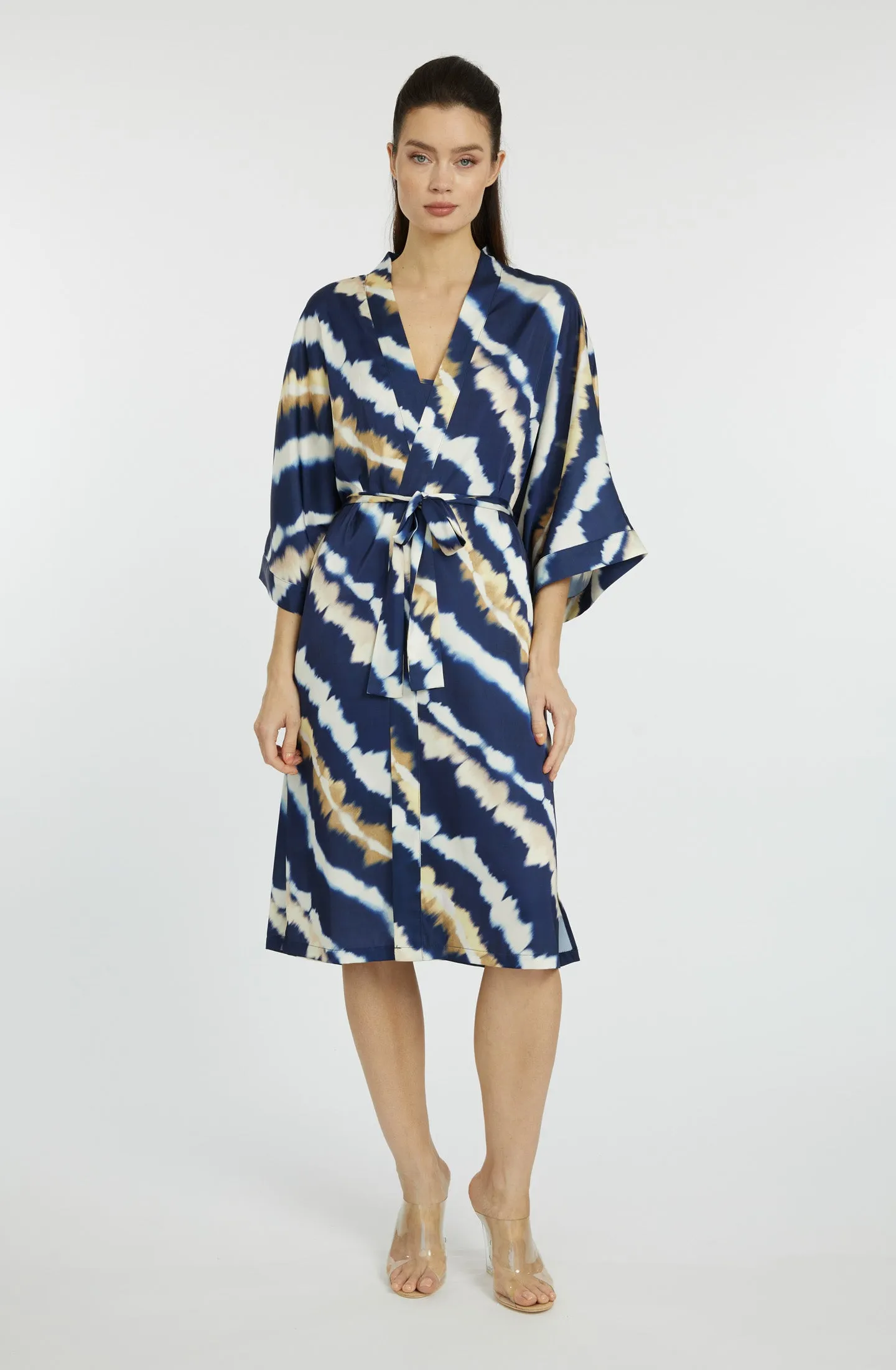 Mai Tai Moon Silky Kimono