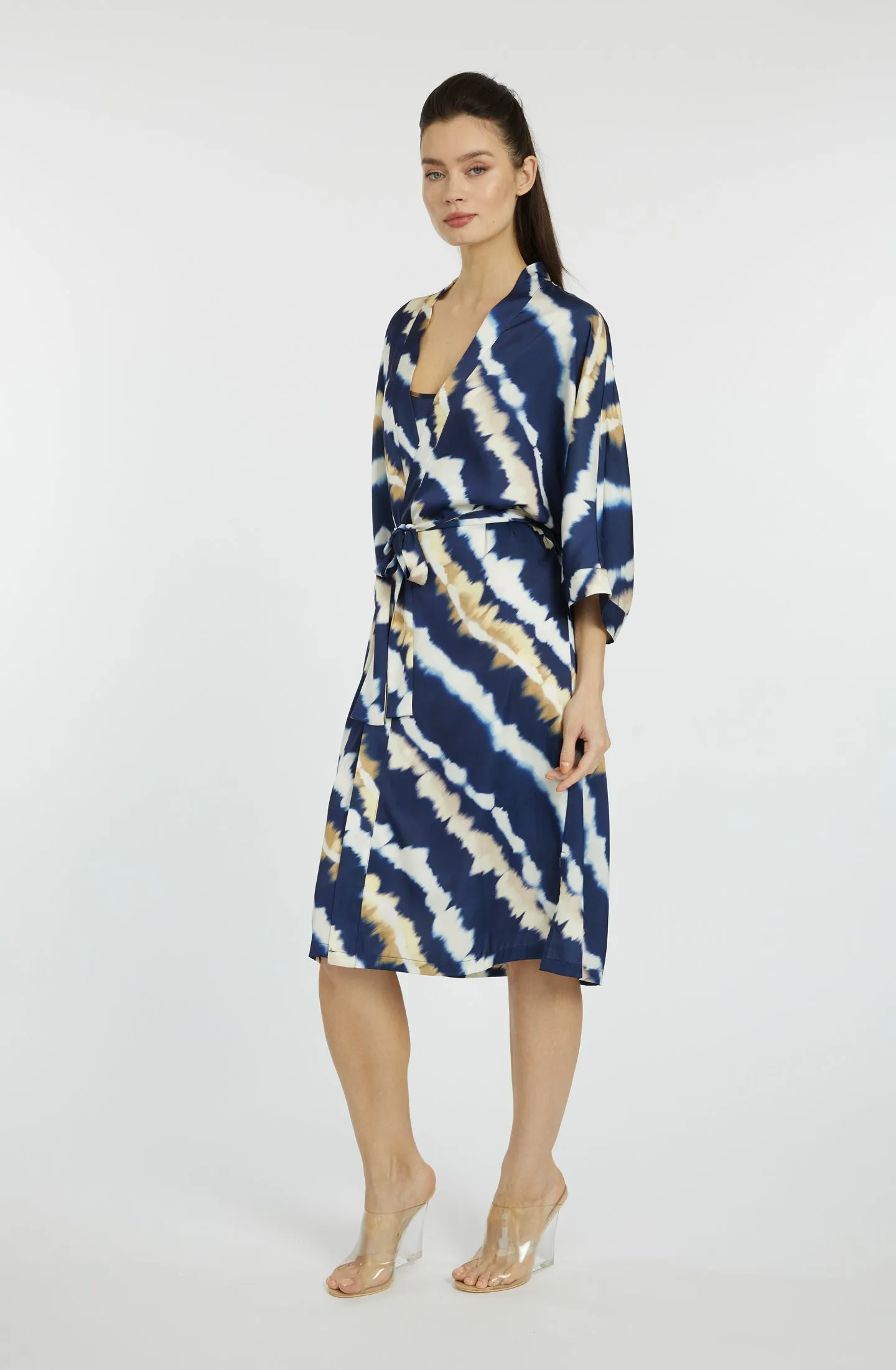 Mai Tai Moon Silky Kimono