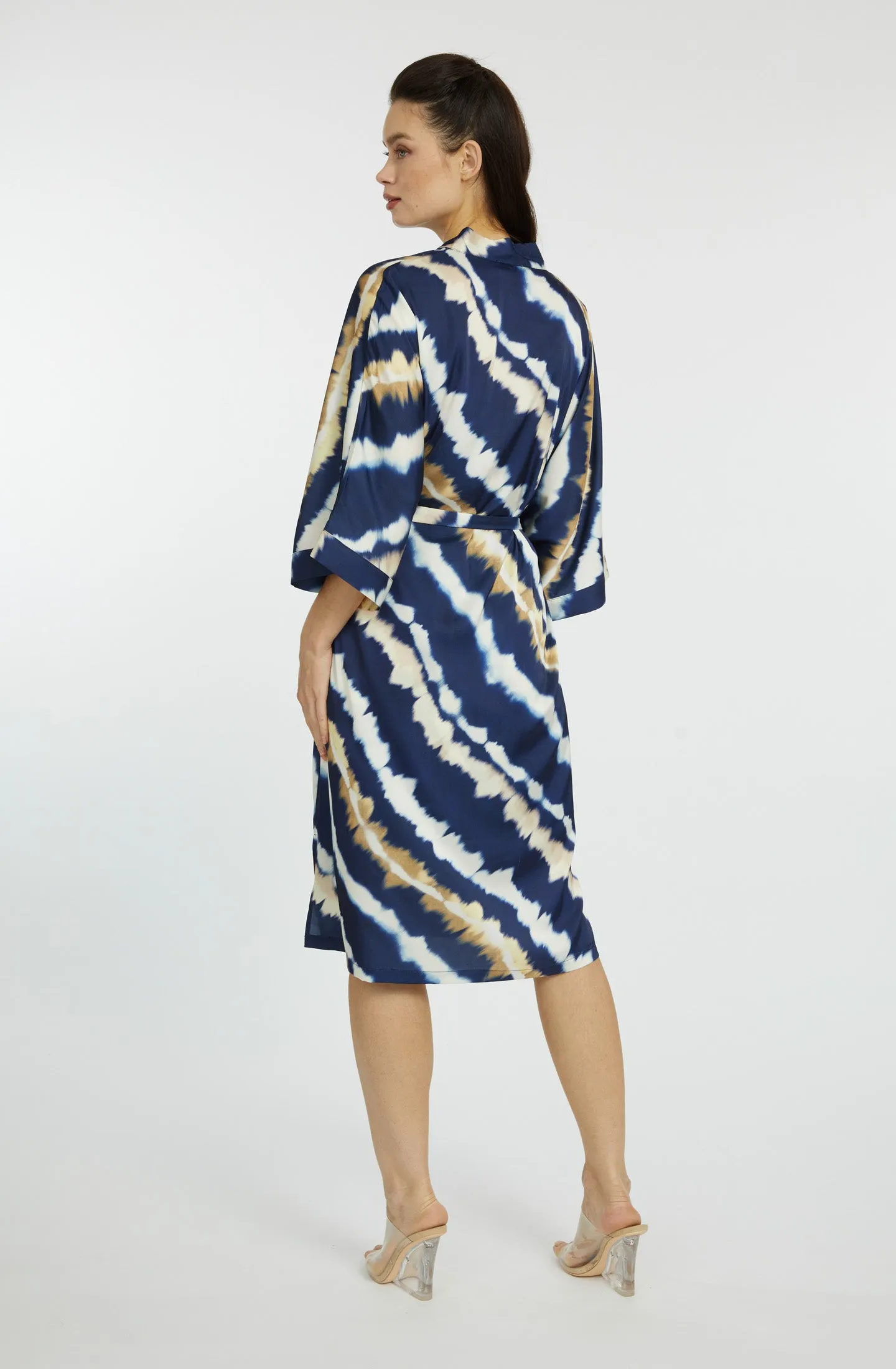 Mai Tai Moon Silky Kimono