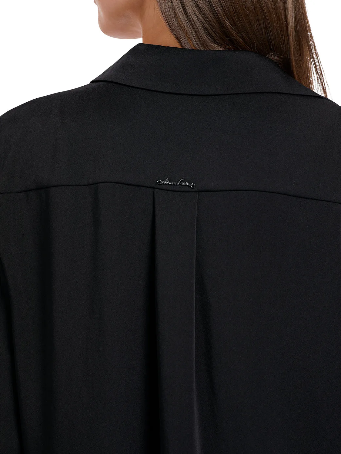 MarcCain Classic Shirt blouse with V-neck VC 51.26 W08