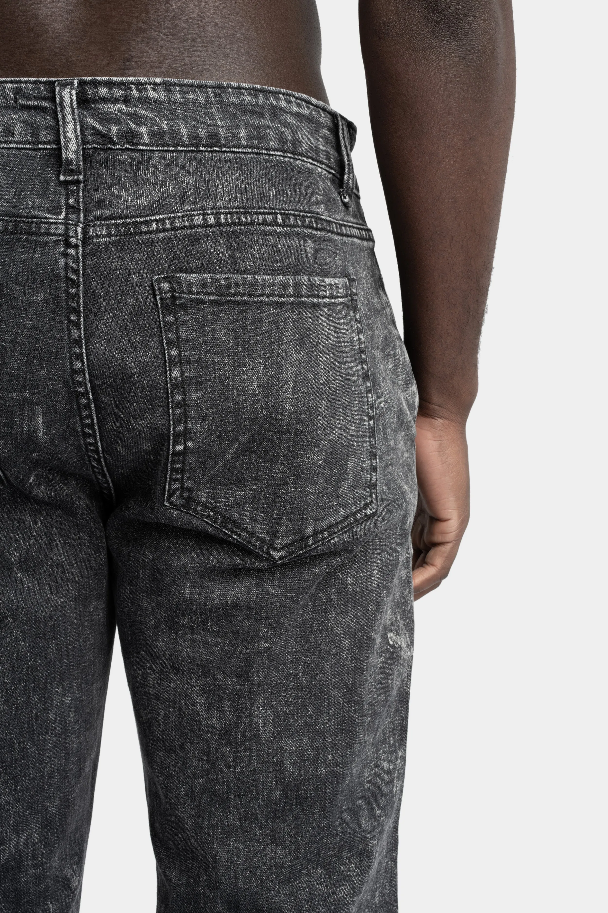 Marmorized jeans