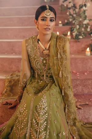 MEHZEBEEN (ZC22-04)  | Zaha Gossamer Collection 2022 | Unstitched Embroidered Net Suit