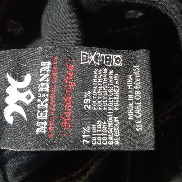 MeK Denim Ankara Boot Cut Jeans Black Women's 29 | 34