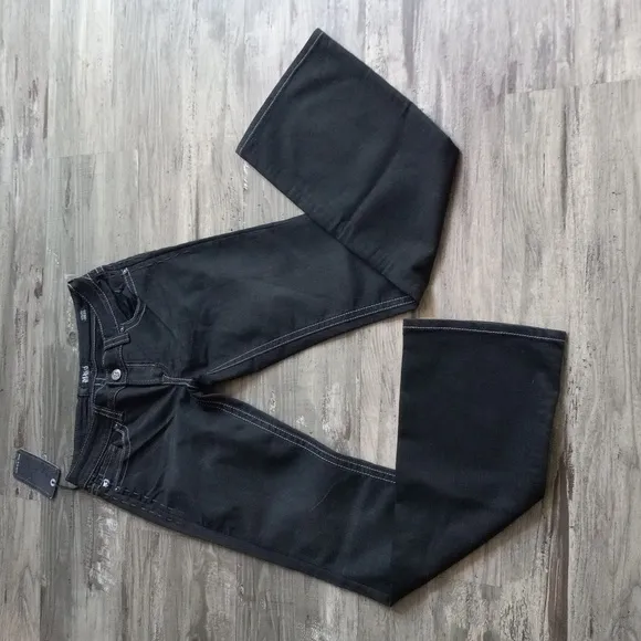 MeK Denim Ankara Boot Cut Jeans Black Women's 29 | 34
