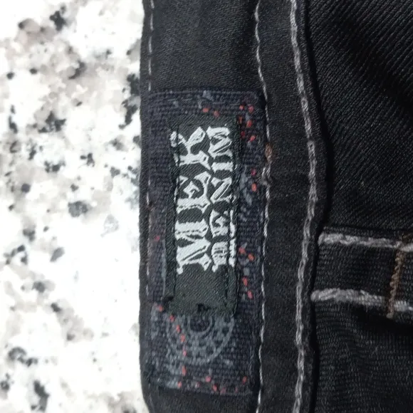 MeK Denim Ankara Boot Cut Jeans Black Women's 29 | 34