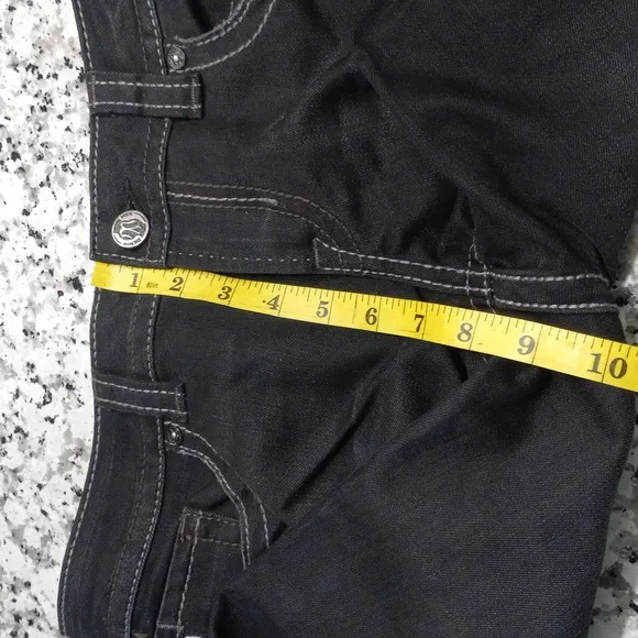 MeK Denim Ankara Boot Cut Jeans Black Women's 29 | 34