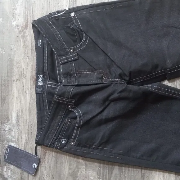 MeK Denim Ankara Boot Cut Jeans Black Women's 29 | 34