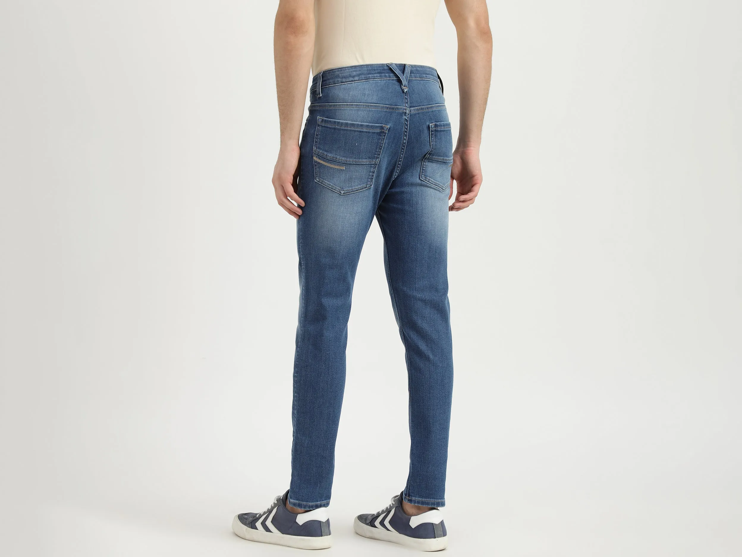 Mens Slim Straight Jeans