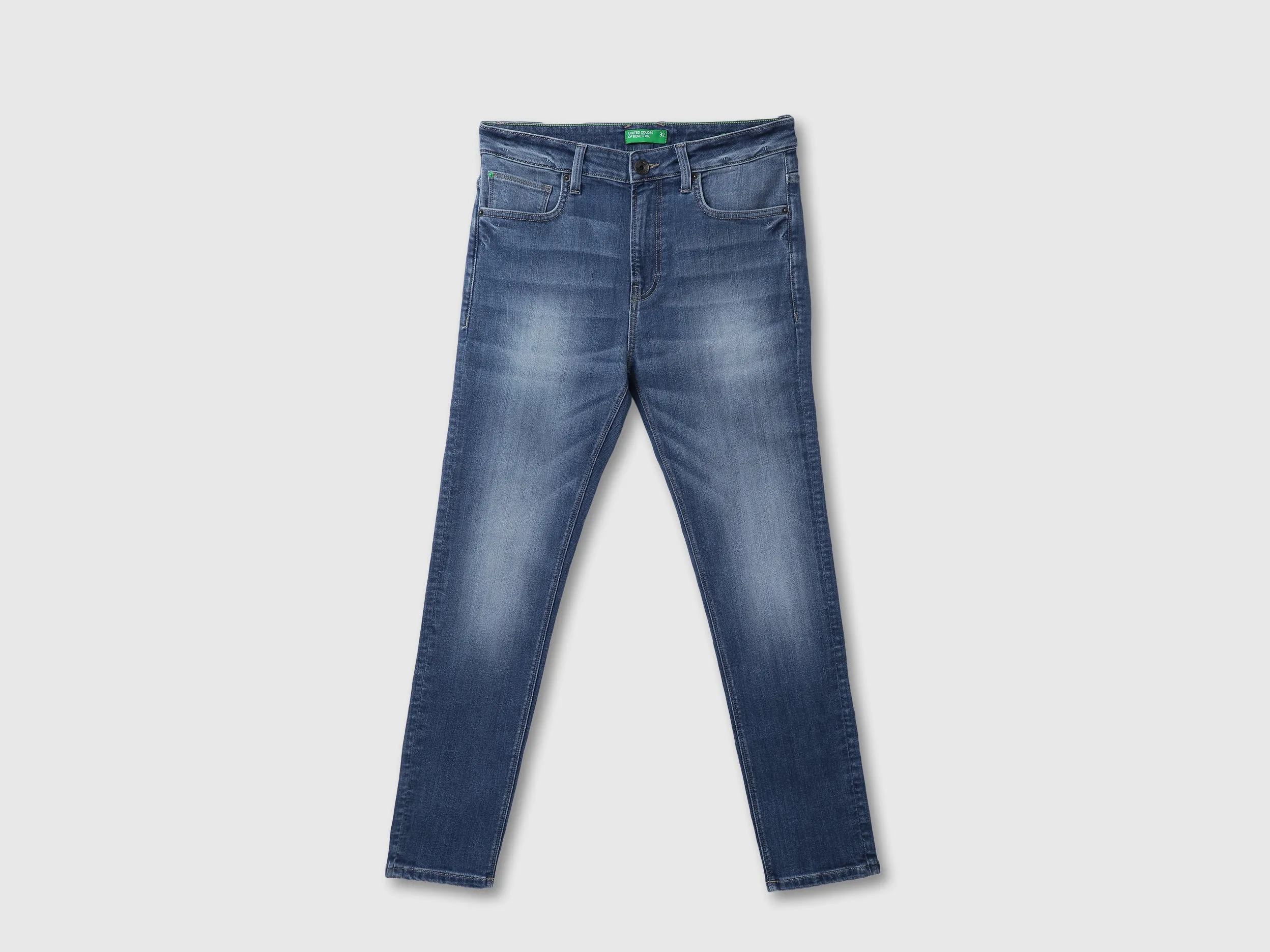 Mens Slim Straight Jeans