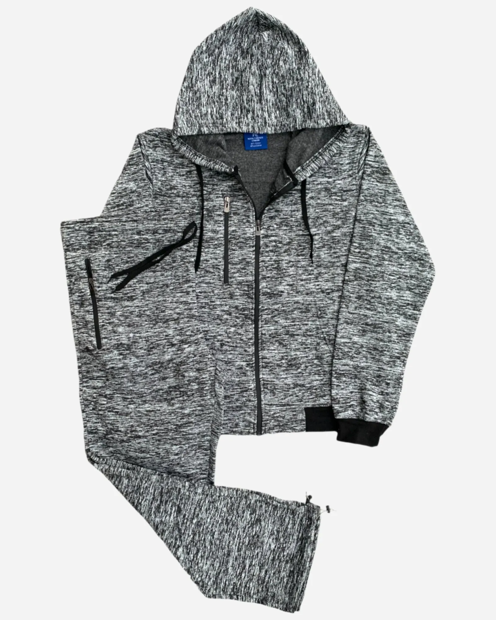 Men's Sweatsuit Soft Fleece Sweat Jacket with Sweatpants