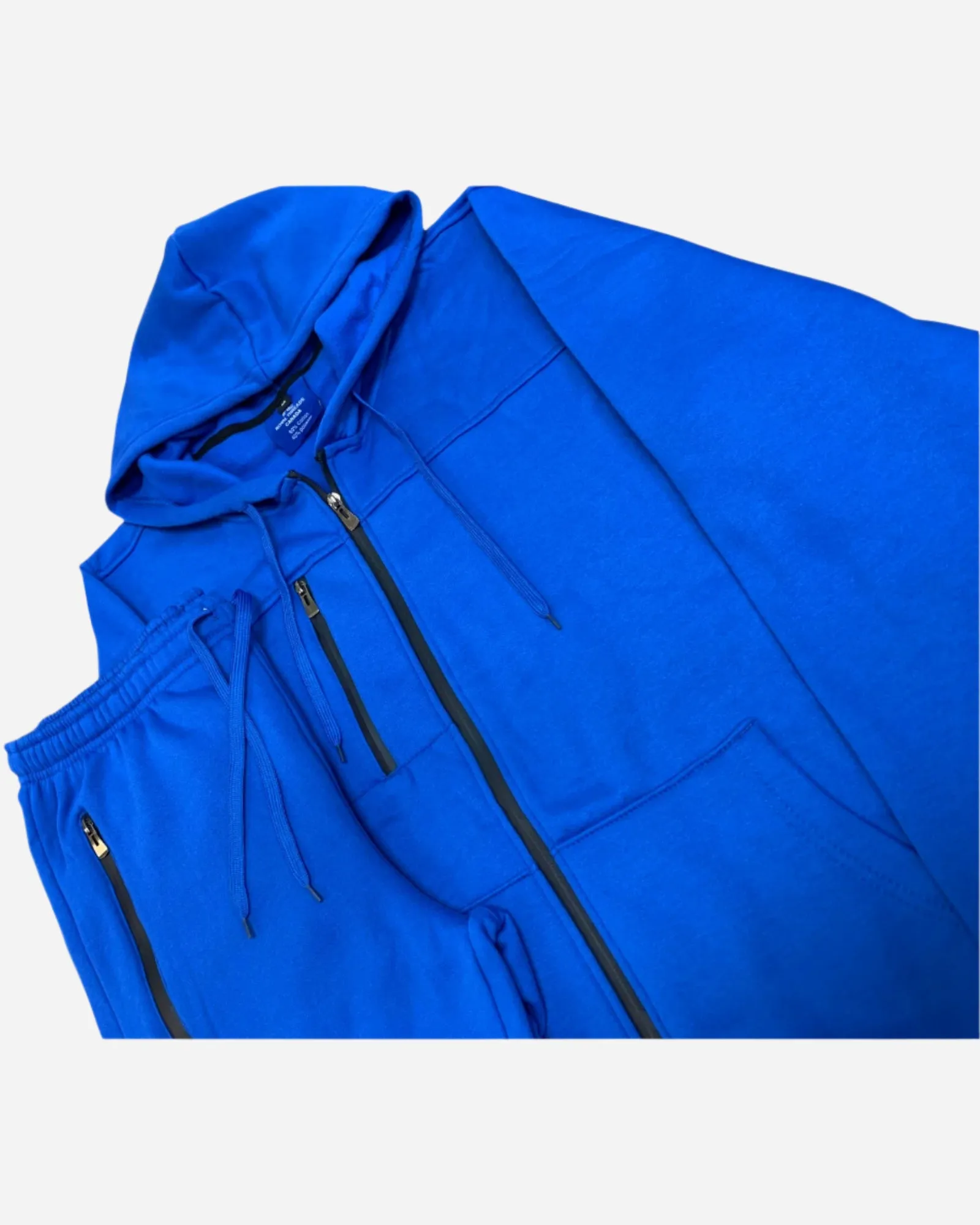 Men's Sweatsuit Soft Fleece Sweat Jacket with Sweatpants
