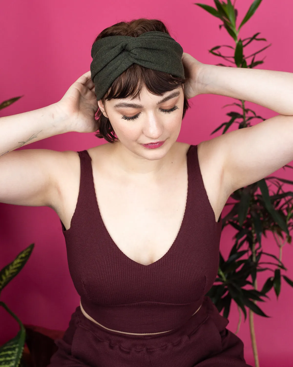 Metal Heart | French Terry Bandeau