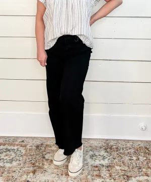 Mica Denim Wide Leg Crop Jeans