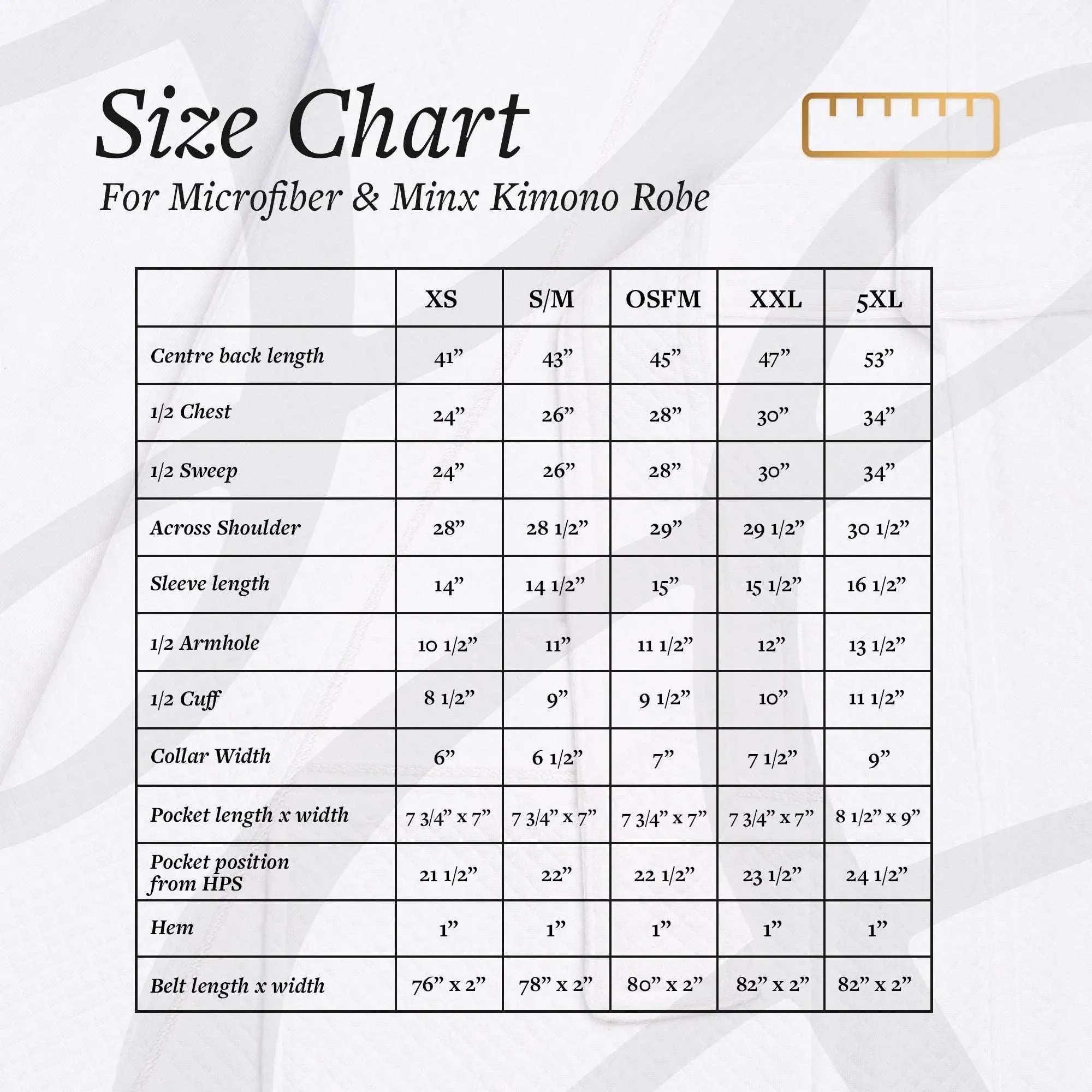 Microfiber Plush Kimono Robe with Minx Plush Lining | Style: MPK3000