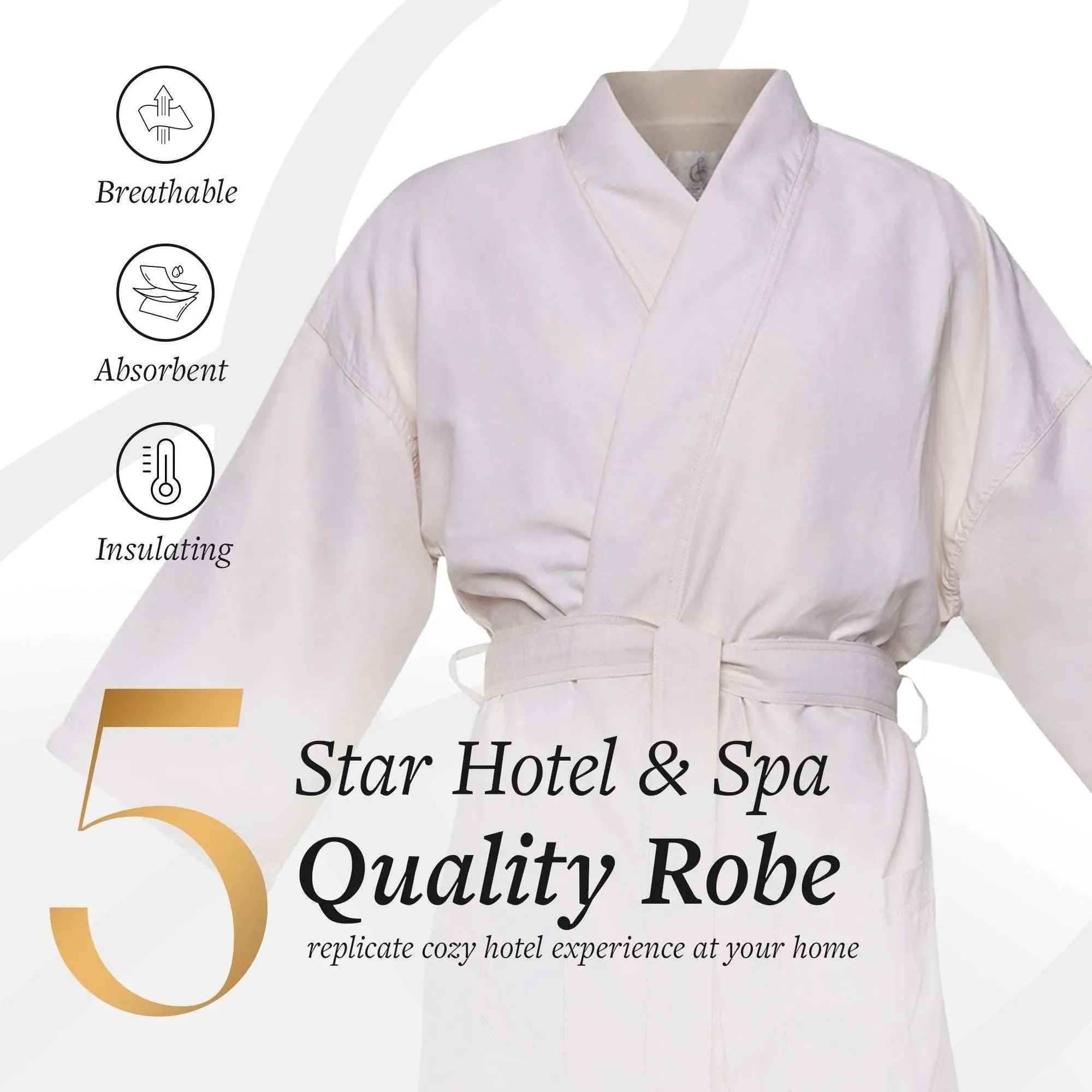 Microfiber Plush Kimono Robe with Minx Plush Lining | Style: MPK3000